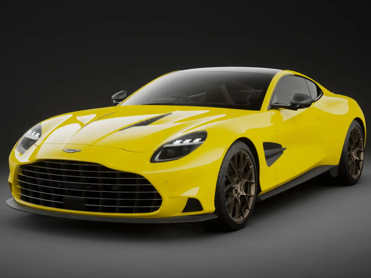Aston Martin Vanquish Ultra Yellow
